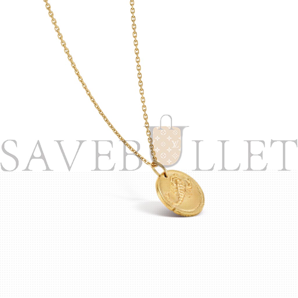 VAN CLEEF ARPELS ZODIAQUE MEDAL SCORPII (SCORPIO) - YELLOW GOLD  VCARP7SZ00